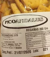 Azúcar y nutrientes en Pico andalus