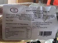 Azúcar y nutrientes en Pan de soo