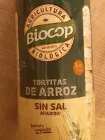 含糖量 Tortitas de arroz integral biológicas sin sal y sin gluten