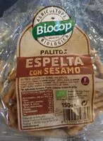 含糖量 Palitos espelta con sésamo