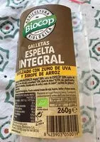 含糖量 Galletas de espelta integral endulzadas con zumo