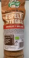 含糖量 Galletas de espelta integral con chocolate y