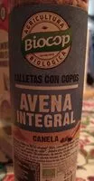 含糖量 Galletas avena y canela
