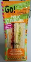 Количество сахара в Sanwich de pollo