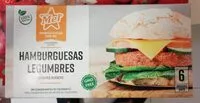 Cantidad de azúcar en Hamburguesas Legumbres