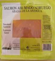 Cantidad de azúcar en Salmón ahumado noruego en lonchas