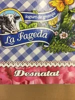 Quantité de sucre dans Yogur desnatado natural