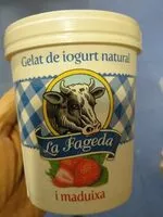 Quantité de sucre dans Helado natural de yogur y fresa