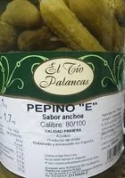Cantidad de azúcar en pepino sabor anchoa