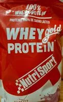 Sokerin määrä sisällä WHEY gold PROTEIN