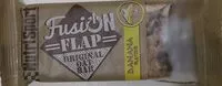 Sokerin määrä sisällä Fusion Flap original oat bar - Banana