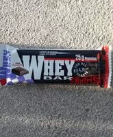 Sokerin määrä sisällä Whey Bar sabor chocolate