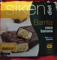 Quantité de sucre dans Barrita coco banana