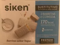 Quantité de sucre dans Barrita sabor yogur