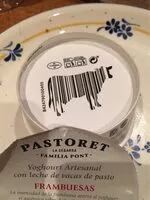 Suhkru kogus sees Yogur artesanal cremoso con frambruesas sin gluten