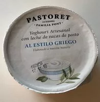 Suhkru kogus sees Yogur griego artesanal natural sin gluten