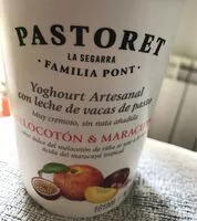 Sucre et nutriments contenus dans Pastoret