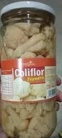 Cantidad de azúcar en Coliflor primera