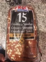含糖量 Pan 15 Cereales y Semillas