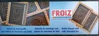 含糖量 Galleta de mantequilla con tablette de chocolate con leche