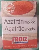 Количество сахара в Azafrán molido