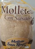 Sugar and nutrients in Mollete san roque