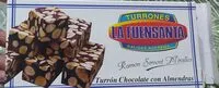 Amount of sugar in Turrón Chocolate con Almendras