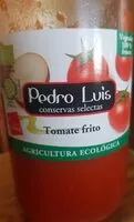 İçindeki şeker miktarı Tomate frito de cultivo ecológico