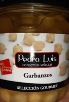 İçindeki şeker miktarı Garbanzos Pedro Luis