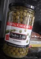 İçindeki şeker miktarı Guisantes