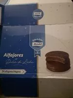 İçindeki şeker miktarı Alfajores de chocolate NEGRO