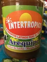 Sucre et nutriments contenus dans Intertropico