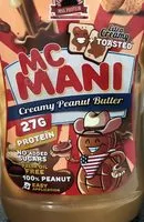 Количество сахара в Creamy peanut butter