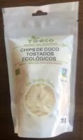 İçindeki şeker miktarı Chips de coco tostados ecológicos