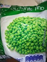 Jumlah gula yang masuk Guisantes congelados