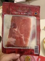 Suhkru kogus sees Jamon serrano finas lonchas