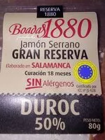 Suhkru kogus sees Jamón serrano