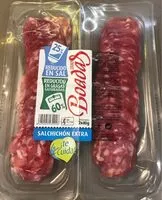 Suhkru kogus sees Salchichón Extra