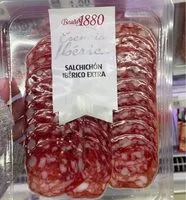 Suhkru kogus sees salchichon iberico