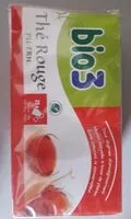 Cantidad de azúcar en Bio 3 Red Tea