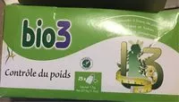 Cantidad de azúcar en Bio 3 Control De Linea 25 Bolsitas