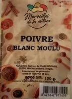 Jumlah gula yang masuk Poivre blanc moulu
