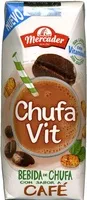 入っている砂糖の量 Bebida de chufa con sabor a café