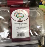 Cantidad de azúcar en Almendras tostadas con leña