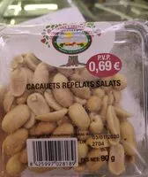 Cantidad de azúcar en Cacauets repelats salats