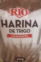 Suhkru kogus sees Harina de trigo
