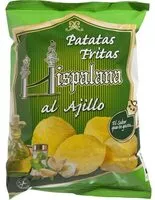 Suhkru kogus sees Patatas fritas al ajillo
