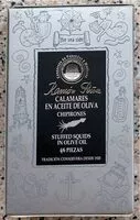 入っている砂糖の量 Calamares en aceite de oliva