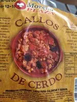 Cantidad de azúcar en Callos de cerdo
