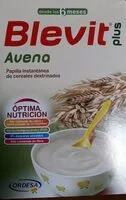 Suhkru kogus sees Blevit plus Avena